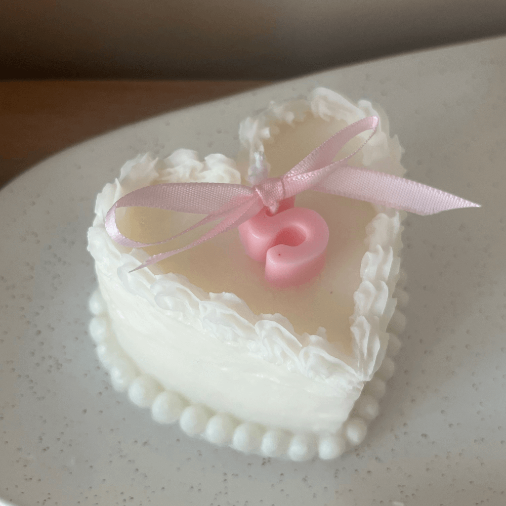 Свещ Мини тортичка с цифри