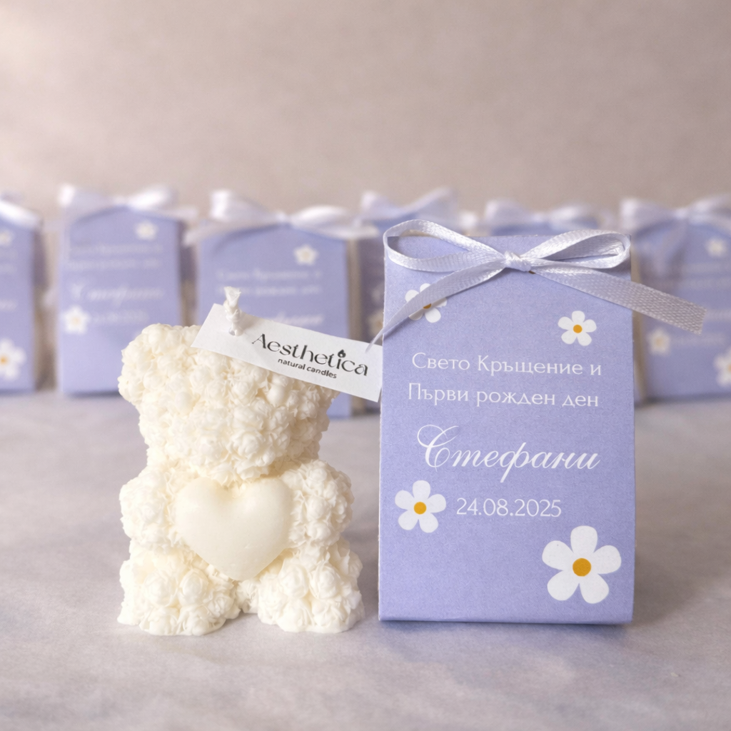 Свещи в картонена опаковка