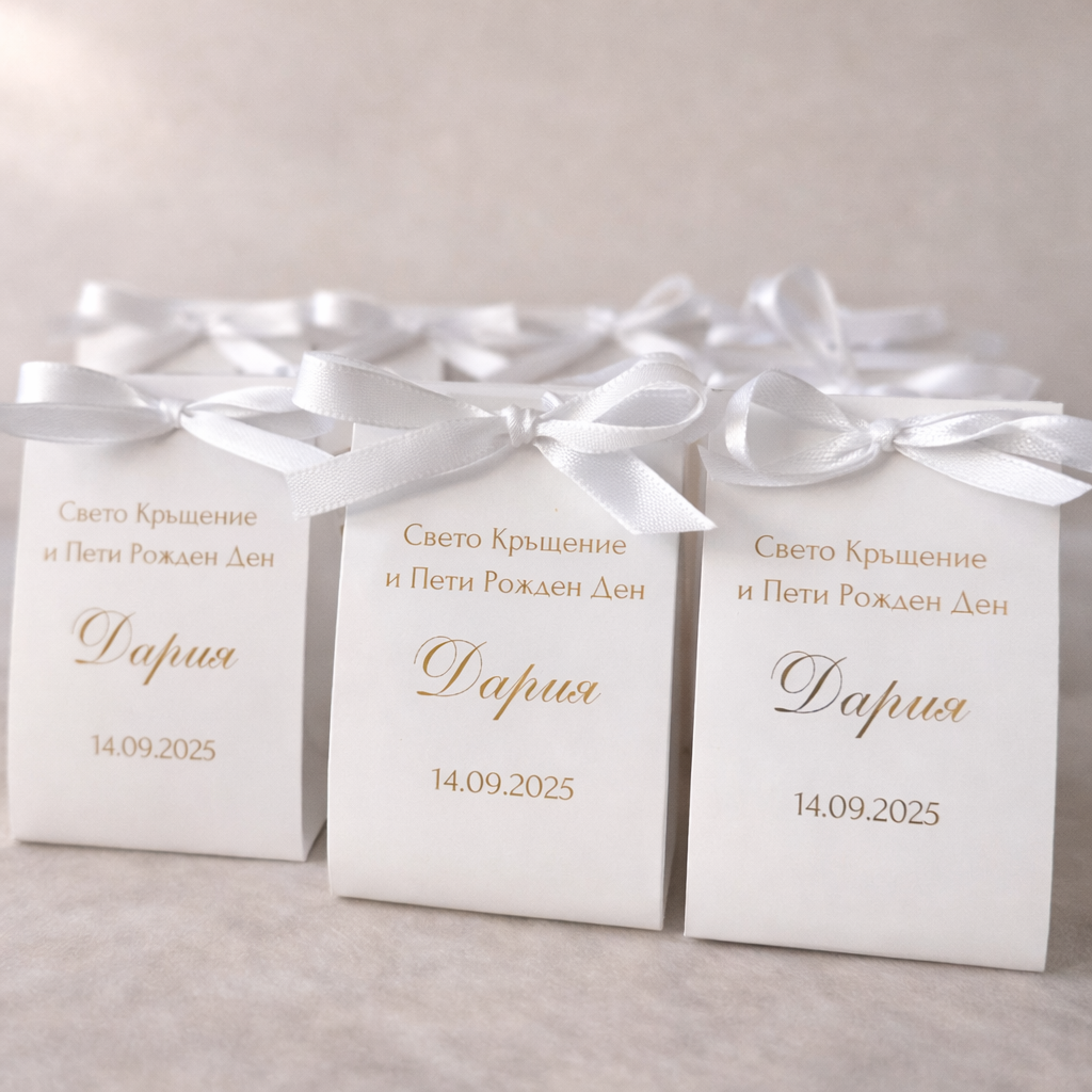 Свещи в картонена опаковка